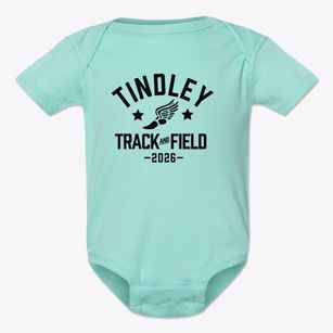 Charles A. Tindley Accelerated School Track and Field Baby Onesie