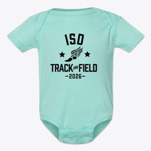 Indiana School For The Deaf Track and Field Baby Onesie