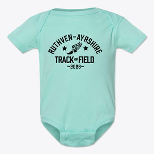 Ruthven-ayrshire Community School Track and Field Baby Onesie