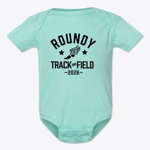 Roundy Elementary School Track and Field Baby Onesie