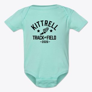 Kittrell Elementary School Track and Field Baby Onesie