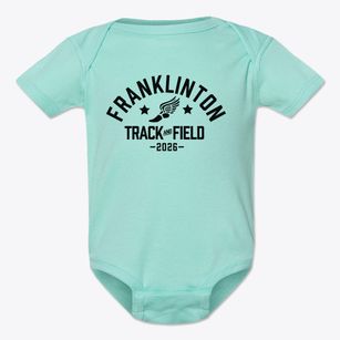 Franklinton Primary School Track and Field Baby Onesie