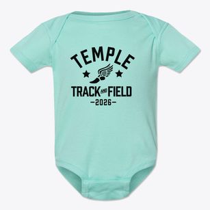Temple Christian School Track and Field Baby Onesie