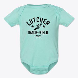 Lutcher Elementary School Track and Field Baby Onesie