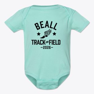 Beall High School Track and Field Baby Onesie