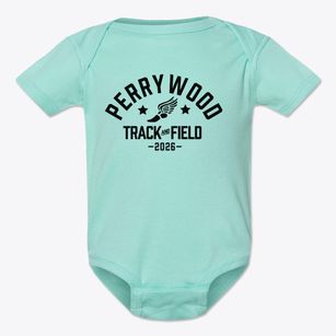 Perrywood Elementary School Track and Field Baby Onesie