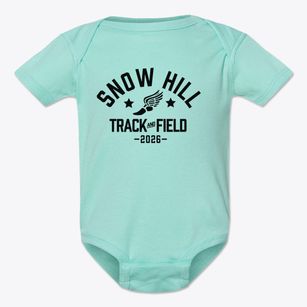 Snow Hill Elementary School Track and Field Baby Onesie