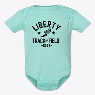 Liberty Elementary School Track and Field Baby Onesie