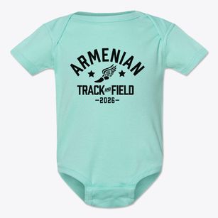 Armenian Sisters Academy Track and Field Baby Onesie