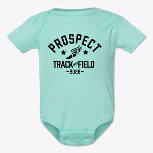 Prospect School Track and Field Baby Onesie