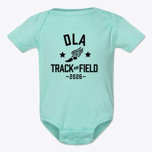Davis Leadership Academy Track and Field Baby Onesie