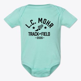 L.c. Mohr High School Track and Field Baby Onesie