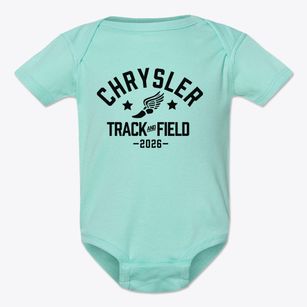 Chrysler Elementary School Track and Field Baby Onesie