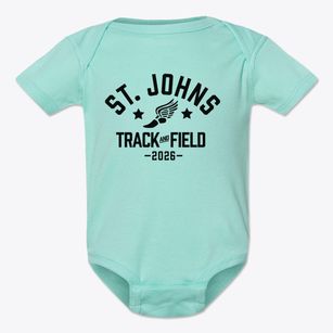 Saint Johns High School Track and Field Baby Onesie