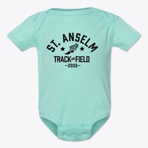 Saint Anselm School Track and Field Baby Onesie