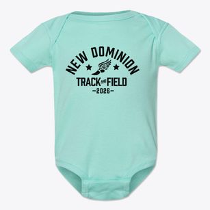 New Dominion Academy Track and Field Baby Onesie
