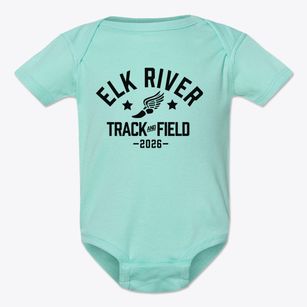 Elk River High School Track and Field Baby Onesie