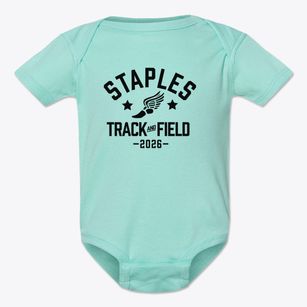 Staples Elementary School Track and Field Baby Onesie