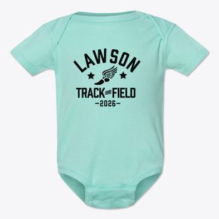 Lawson Middle School Track and Field Baby Onesie