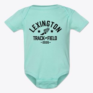 Lexington Middle School Track and Field Baby Onesie