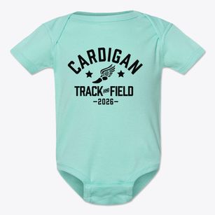 Cardigan Mountain School Track and Field Baby Onesie