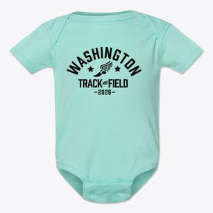Washington Elementary School Track and Field Baby Onesie