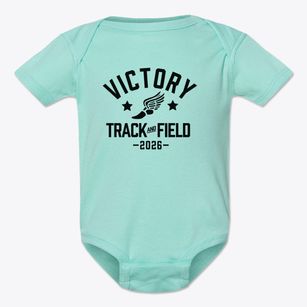 Victory Christian School Track and Field Baby Onesie