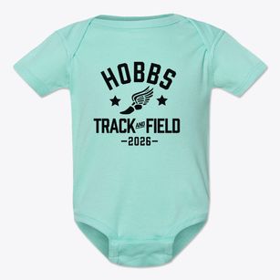 Hobbs High School Track and Field Baby Onesie