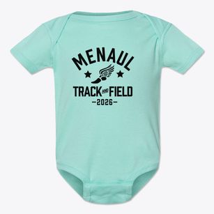 Menaul School Track and Field Baby Onesie