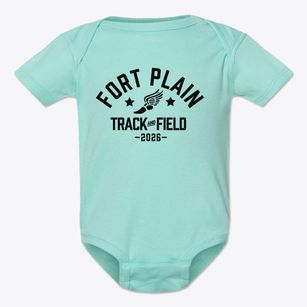 Fort Plain High School Track and Field Baby Onesie