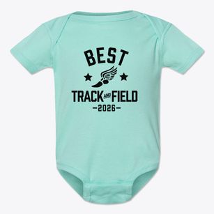 Buffalo Elementary School Of Technology Track and Field Baby Onesie