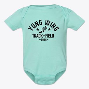 Yung Wing Track and Field Baby Onesie