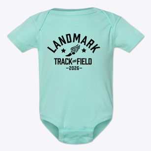 Landmark High School Track and Field Baby Onesie