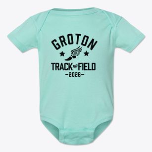 Groton Middle School Track and Field Baby Onesie