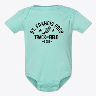 St. Francis Prep Track and Field Baby Onesie