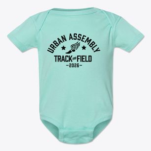 Urban Assembly Law & Justice Track and Field Baby Onesie