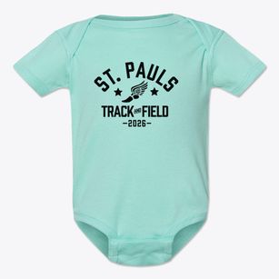 Saint Pauls High School Track and Field Baby Onesie