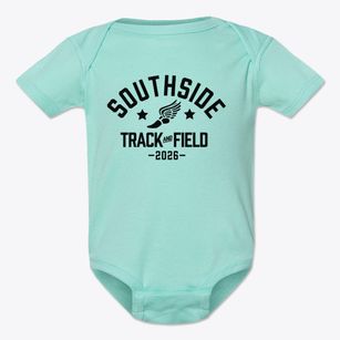 Southside High School Track and Field Baby Onesie