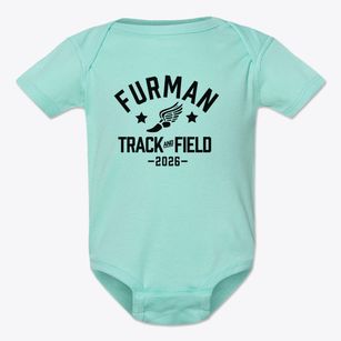 Furman High School Track and Field Baby Onesie