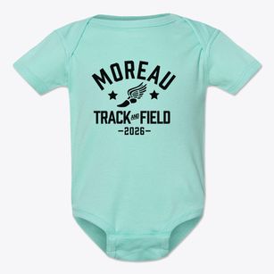 Moreau Elementary School Track and Field Baby Onesie