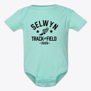 Selwyn Elementary School Track and Field Baby Onesie