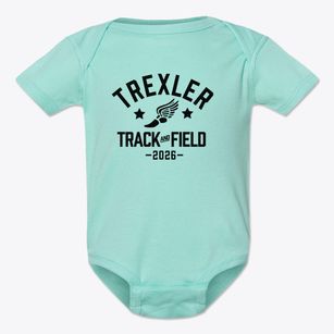 Trexler Middle School Track and Field Baby Onesie