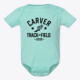 Carver High School Track and Field Baby Onesie