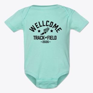 Wellcome Middle School Track and Field Baby Onesie