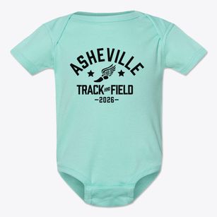 Asheville High School Track and Field Baby Onesie