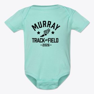 Murray Elementary School Track and Field Baby Onesie