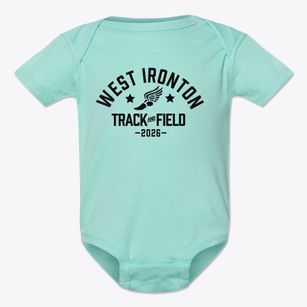 West Ironton Kindergarten Track and Field Baby Onesie