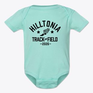 Hilltonia Middle School Track and Field Baby Onesie