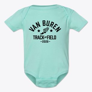 Van Buren High School Track and Field Baby Onesie
