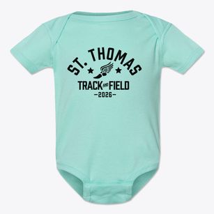 Saint Thomas Lutheran School Track and Field Baby Onesie